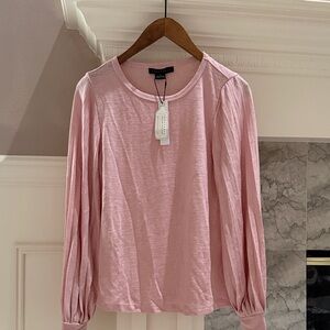 Sanctuary Light Pink Long Sleeve Blouse